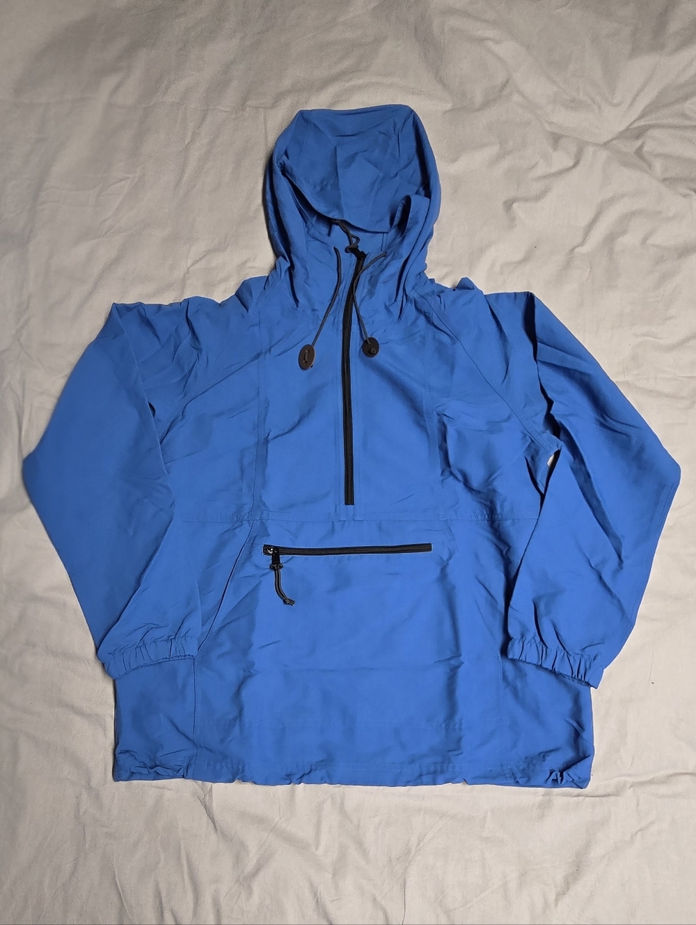 L.L. Bean Mountain Classic Anorak Deep Glacier Blue Size L Reg